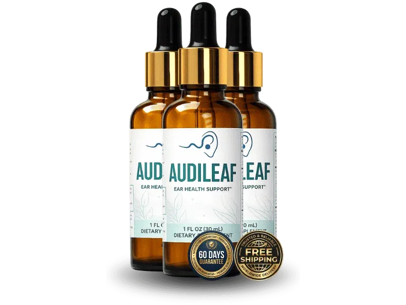 Buy AudiLeaf 3 bottles package providing a 90 day supply with free shipping and bonuses