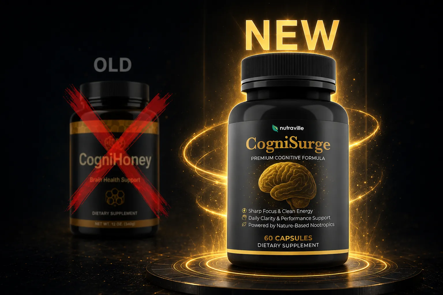 CogniHoney vs CogniSurge — New Formula 2026